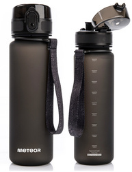 Butelka Sportowa Bidon Na Wodę Z Miarką Tritanowa Z Ustnikiem 500 ml METEOR