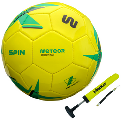 Piłka Nożna Meczowa Treningowa Rekreacyjna Na Trawę Halę Rozmiar 5 + Pompka