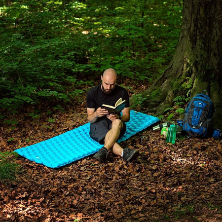 NILS Mata Turystyczna Pompowana Materac Pod Namiot