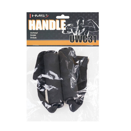 HMS Uchwyty Treningowe Do Wyciągu Atlasu Taśm 2 szt.