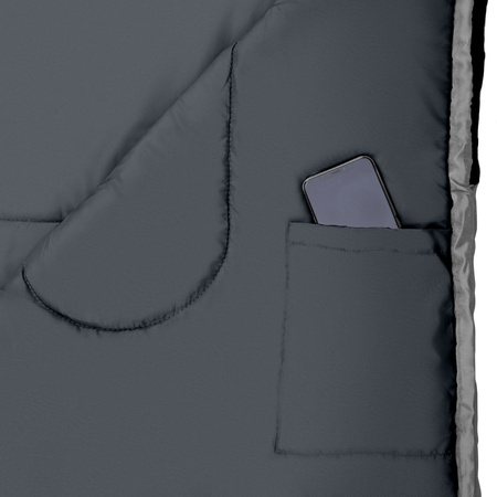 NILS Śpiwór Turystyczny Mumia Ciepły Z Kapturem 215x75 cm