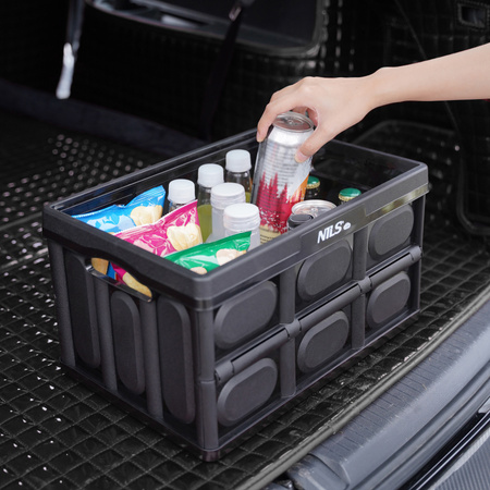 Skrzynia Pojemnik Pudełko Do Przechowywania Transportowa Kempingowa 2w1