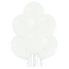 BELBAL Lateksowe Białe Klasyczne Chromowane Balony 30 cm - 100 szt.