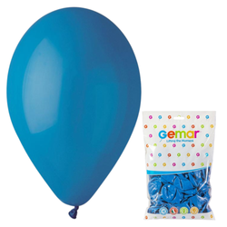 Balony Lateksowe Klasyczne Pastelowe Niebieskie Na Urodziny 10" - 100 szt.