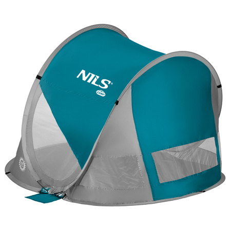 NILS Namiot Plażowy Samorozkładający Wodoodporny Turystyczny Filtr UV