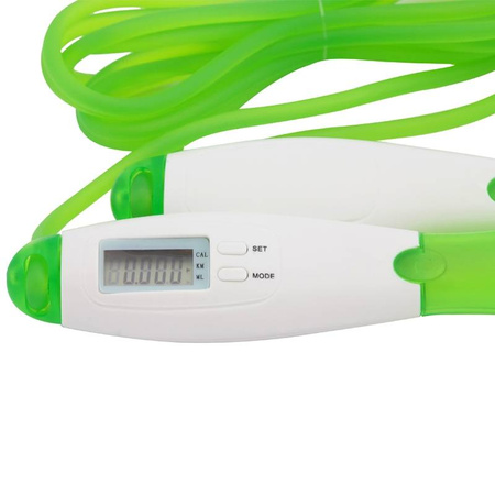 Skakanka Do Ćwiczeń Fitness Treningu Crossfit Z Licznikiem LCD 275 cm HMS