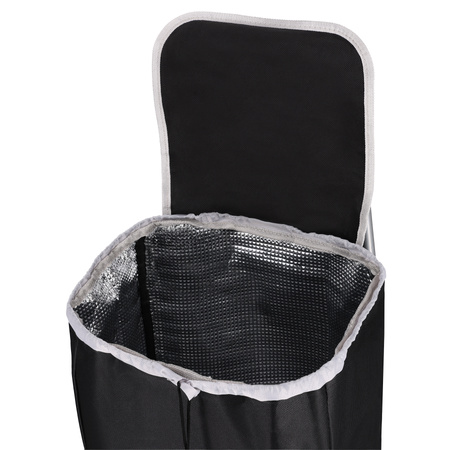 Wózek Na Zakupy Torba Zakupowa 40 L Składany Na Kółkach Schodowy Termiczny