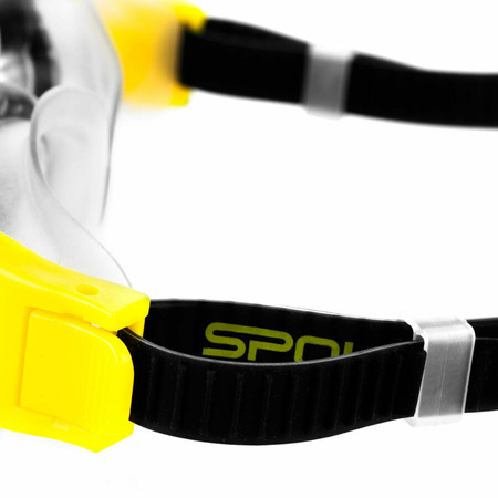 Okulary Pływackie Na Basen ANTI-FOG + Czepek Materiałowy Kąpielowy SPOKEY