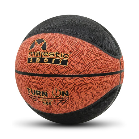 Piłka Do Koszykówki Kosza Treningowa Rekreacyjna Pomarańczowa r. 7 + Pompka