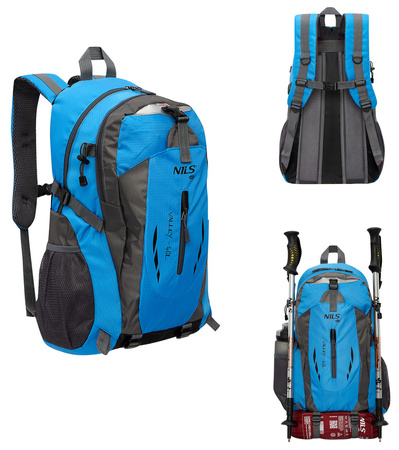 Taktyczny Plecak Ewakuacyjny Turystyczny Trekkingowy Górski Duży 40 L NILS