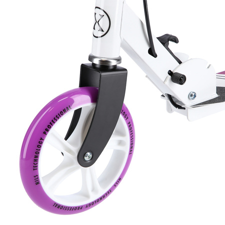 Hulajnoga Klasyczna Miejska Składana Regulowana Koła 180 mm Młodzieżowa