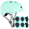 Kask Regulowany Orzeszek + Ochraniacze Zestaw Na Rolki Rower Hulajnogę NILS