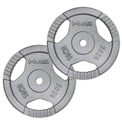 Obciążenia Żeliwne Talerze Hammertone Na Gryf Sztangę HMS Zestaw 2x10 kg