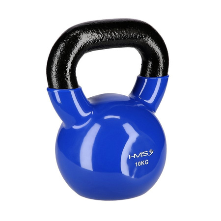Kettlebell Hantla Żeliwna Pokryta Winylem Do Ćwiczeń Treningu Siłowego 10kg