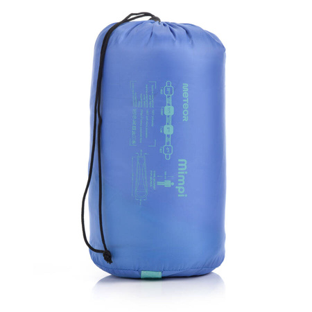 METEOR Śpiwór Turystyczny Kempingowy Dla Dzieci Mumia 160x60 cm