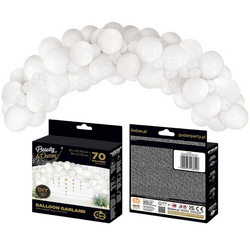 Girlanda Balonowa Ozdobna Dekoracyjna Na Ślub Wesele Urodziny 70 Balonów