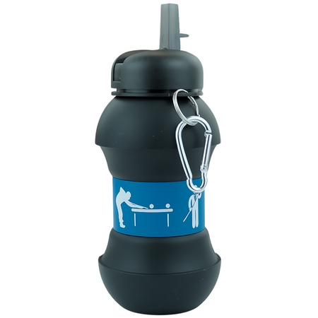 MERKAN Butelka Sportowa Bidon Składany W Kształcie Piłki Z Ustnikiem 550 ml