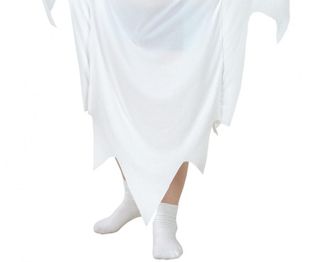 Strój Przebranie Duch Upiór Na Halloween Karnawał Dla Dziecka Z Kapturem