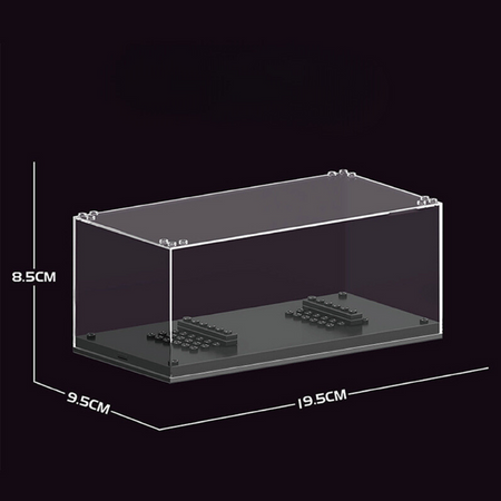 Klocki Konstrukcyjne Gablota Na Pojazd Auto Samochód Wyścigowy LED Mould King