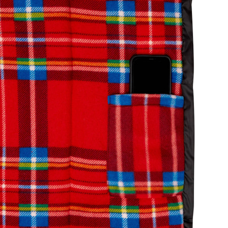 Śpiwór Turystyczny Ciepły Koperta 205x80 cm Kempingowy + Karimata