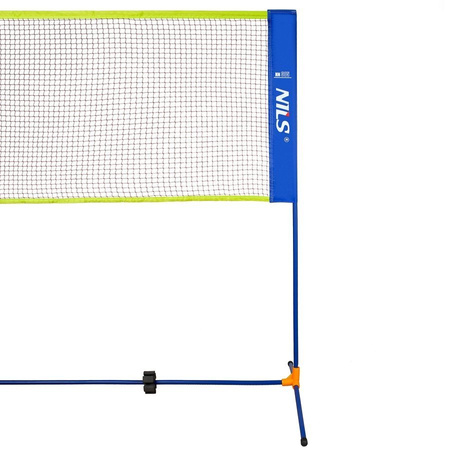 Siatka Do Badmintona + Stelaż Do Gry Rekreacyjnej 305 cm W Pokrowcu NILS