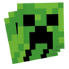 Zestaw Kubeczki 8 szt. + Talerzyki 8 szt. + Serwetki 20 szt. Minecraft