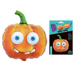 GODAN Balon Foliowy Dynia Pumpkin Na Przyjęcie Imprezę Halloween 