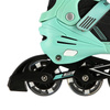 NILS Łyżworolki Rolki Regulowane Rekreacyjne Kółka LED