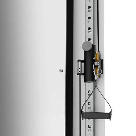 HMS Brama Przyścienna Podwójna Treningowa Do Ćwiczeń Ze Stosem