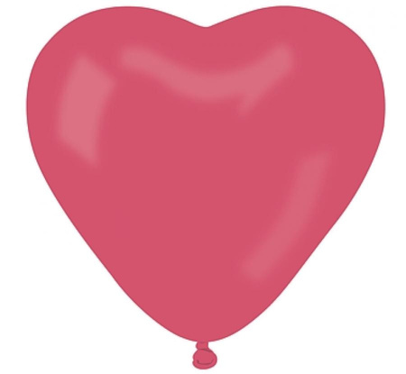 Balony Lateksowe Czerwone Serca Dekoracja Na Walentynki 10" - 50 szt.