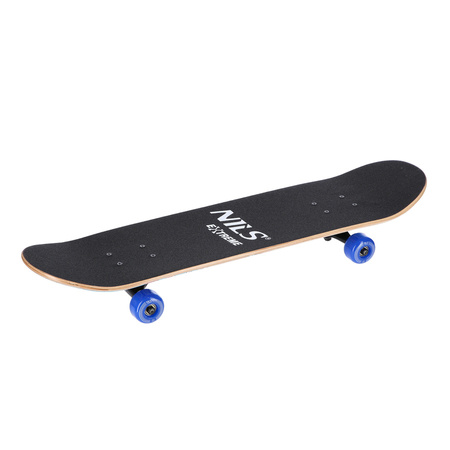 Deskorolka Klasyczna Drewniana Deska Skateboard Dla Początkujących NILS
