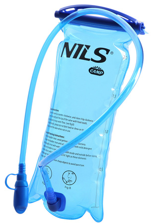 Bukłak Na Wodę Do Plecaka Hydracyjny Na Rower Do Biegania Niebieski 2 L