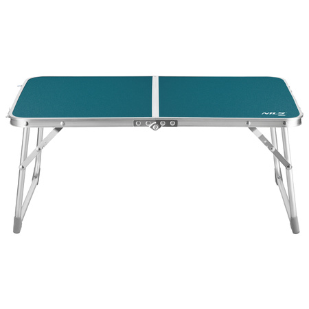 Stół Ogrodowy Plażowy Składany Turystyczny Niski Na Taras Niebieski NILS