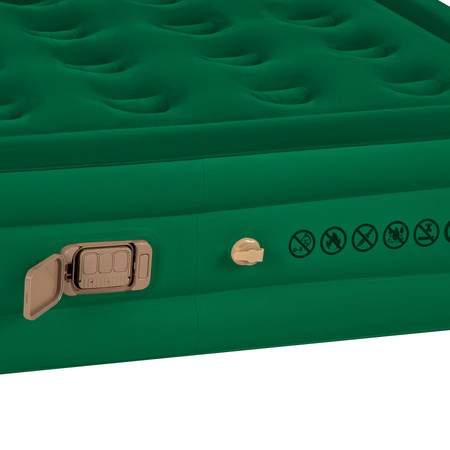 Materac Kempingowy Do Spania Dwuosobowy Z Wbudowaną Pompką Elektryczną