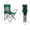 Krzesło Turystyczne Składane Kempingowe Plażowe Ogrodowe + Pokrowiec NILS