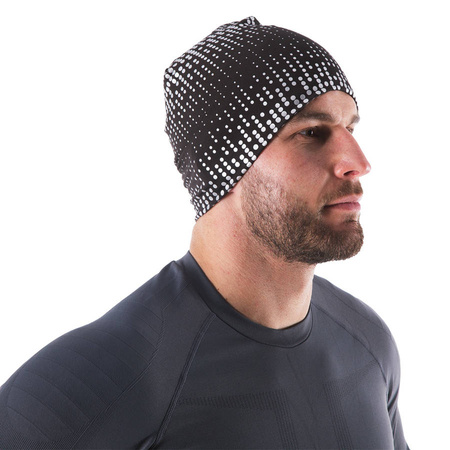 NILS Uniwersalna Czapka Odblaskowa Na Zimę Do Biegania