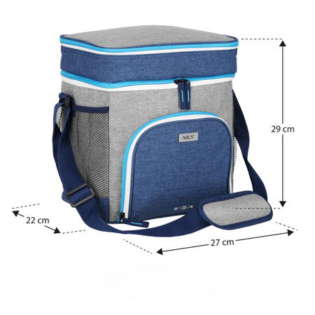Torba Termiczna Plażowa Piknikowa Na Lunch Turystyczna Termoizolacyjna 15 L