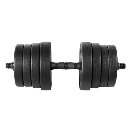 Zestaw Do Ćwiczeń Hantle Gryf Obciążenia 30 kg SPOKEY