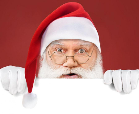 Czapka Świętego Mikołaja Gwiazdora Z Pomponem Przebranie Na Mikołajki 6 szt