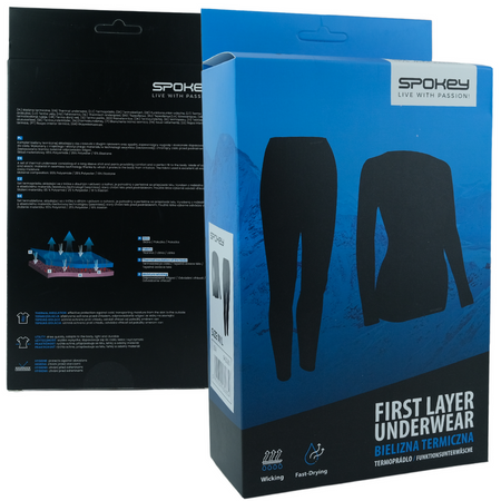 SPOKEY Bielizna Odzież Termiczna Termoaktywna Damska Komplet