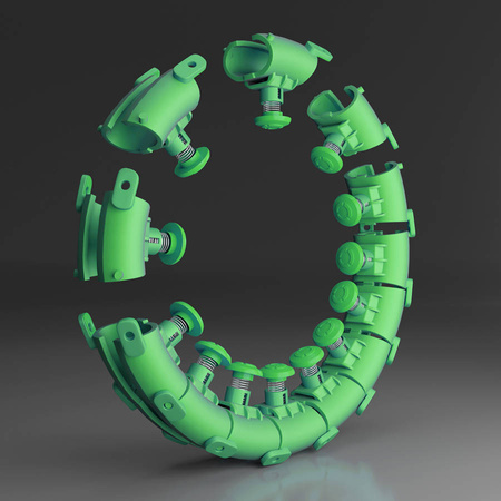 HMS Hula Hop Odchudzające Z Wypustkami i Obciążnikiem