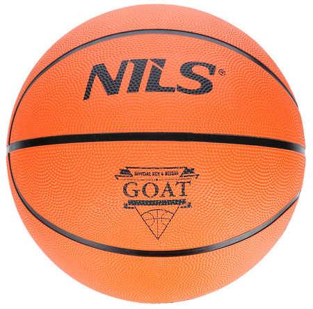 NILS Piłka Do Koszykówki Kosza Rekreacyjna Koszowa Rozmiar 7 + Pompka