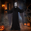 Strój Przebranie Na Halloween Dla Dziecka Duch Kostium + Maska Krzyk GODAN