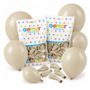 Balony Lateksowe Pastelowe Latte Na Urodziny Wesele Ślub Imprezę 5" 200szt.