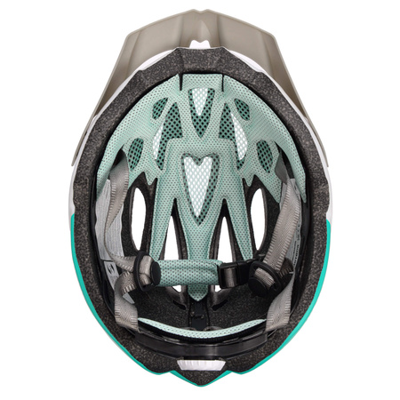 Kask Rowerowy Szosowy Z Daszkiem Wentylowany Z Siatką MARVEN 
