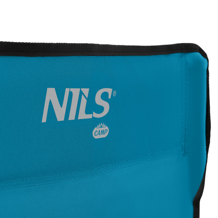 Krzesło Turystyczne Składane Kempingowe Plażowe Ogrodowe + Pokrowiec NILS