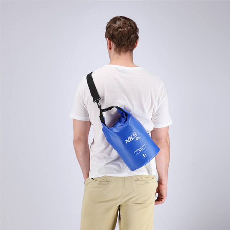 Worek Plecak Wodoodporny Wodoszczelny DRY BAG Żeglarski 5 L NILS CAMP