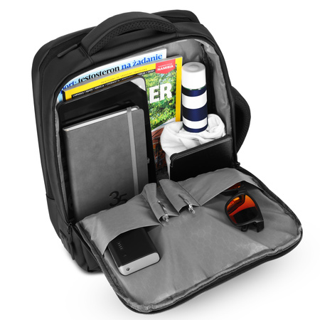 Plecak Miejski Turystyczny Trekkingowy Sportowy Z Miejscem Na Laptopa USB 15 L NILS