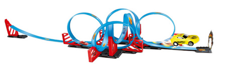 Tor Wyścigowy Samochodowy Pull Back Dla Dzieci 680 cm + 2 Samochody TLD