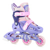 Rolki Regulowane Łyżworolki Rekreacyjne Dziecięce Fioletowe Nils Extreme